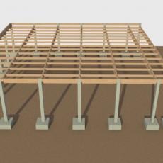 PLANS Hangar 1000 M² Batiments industriels bétons bois Construction